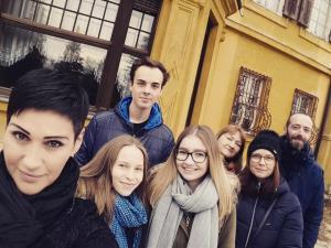 snemali smo tudi na dvorcu